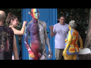 body painting day new york city 2017 from manolo gamboa