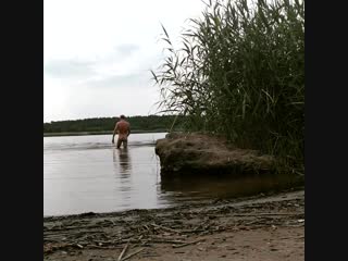 singer markus riva - bathes in the river