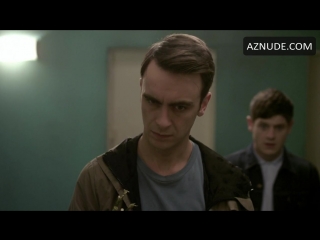 actor joseph gilgun in the tv series misfits flashed ass