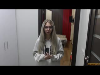 russian virgin neighbor sucks and gives in the ass. homemade porn
